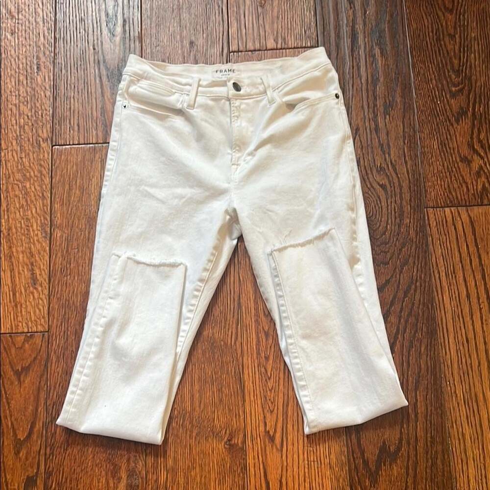 Frame Women's White Jeans